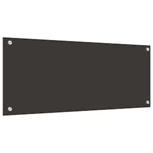 Kuchyňský obklad 2 pcs Tmavě šedá 100 x 40 cm tvrzené sklo - obrázek 6