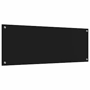 Kuchyňský obklad 2 ks Černá 110 x 40 cm tvrzené sklo - obrázek 6