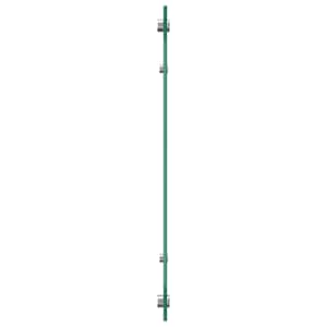 Kuchyňský obklad 2 ks Černá 110 x 40 cm tvrzené sklo - obrázek 5