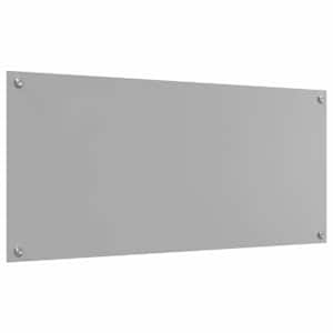 Kuchyňský obklad 2 ks Světle šedá 110 x 50 cm tvrzené sklo - obrázek 6