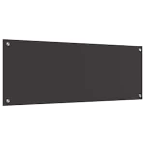 Kuchyňský obklad 2 ks Tmavě šedá 110 x 40 cm tvrzené sklo - obrázek 6