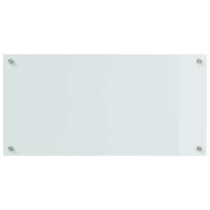 Kuchyňský obklad 2 pcs Bílá 80 x 40 cm tvrzené sklo - obrázek 4