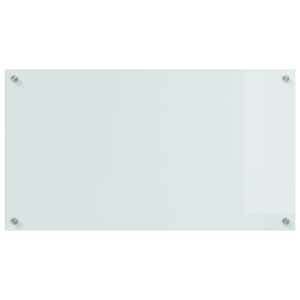 Kuchyňský obklad 2 pcs Bílá 90 x 50 cm tvrzené sklo - obrázek 4
