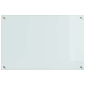 Kuchyňský obklad 2 pcs Bílá 90 x 60 cm tvrzené sklo - obrázek 4