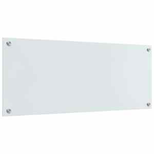 Kuchyňský obklad 2 pcs Bílá 100 x 40 cm tvrzené sklo - obrázek 6