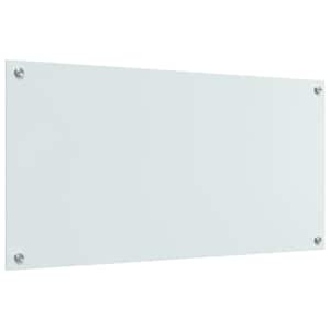 Kuchyňský obklad 2 pcs Bílá 100 x 50 cm tvrzené sklo - obrázek 6