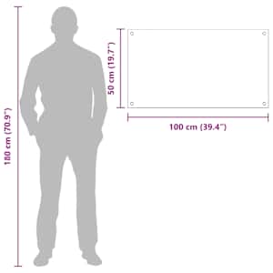 Kuchyňský obklad 2 pcs Bílá 100 x 50 cm tvrzené sklo - obrázek 10