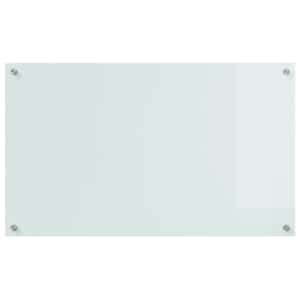 Kuchyňský obklad 2 pcs Bílá 100 x 60 cm tvrzené sklo - obrázek 4