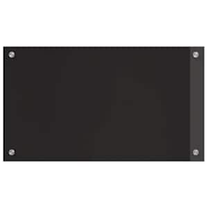 Kuchyňský obklad 2 pcs Černá 70 x 40 cm tvrzené sklo - obrázek 4