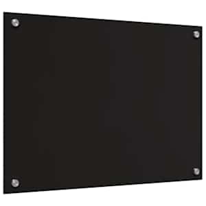 Kuchyňský obklad 2 pcs Černá 70 x 50 cm tvrzené sklo - obrázek 6