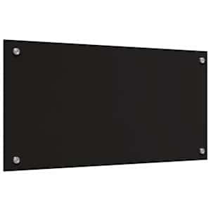 Kuchyňský obklad 2 pcs Černá 80 x 40 cm tvrzené sklo - obrázek 6