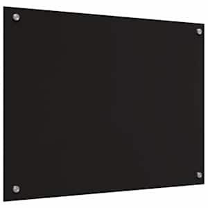 Kuchyňský obklad 2 pcs Černá 80 x 60 cm tvrzené sklo - obrázek 6