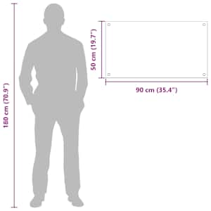 Kuchyňský obklad 2 pcs Černá 90 x 50 cm tvrzené sklo - obrázek 10