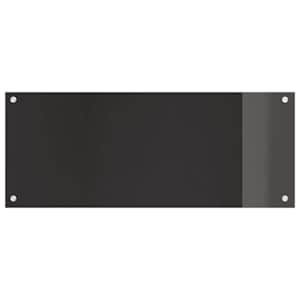 Kuchyňský obklad 2 pcs Černá 100 x 40 cm tvrzené sklo - obrázek 4
