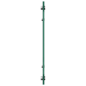 Kuchyňský obklad 2 pcs Černá 100 x 40 cm tvrzené sklo - obrázek 5