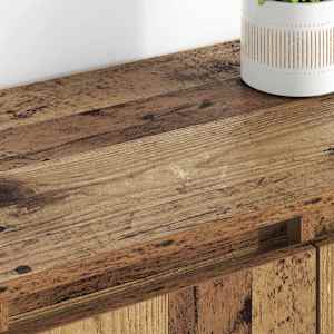 Konzole 2 pcs Staré dřevo 60 x 35 x 70 cm kompozitní dřevo - obrázek 4