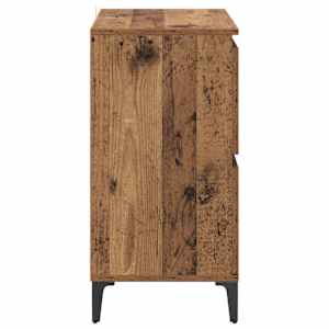 Konzole 2 pcs Staré dřevo 60 x 35 x 70 cm kompozitní dřevo - obrázek 8