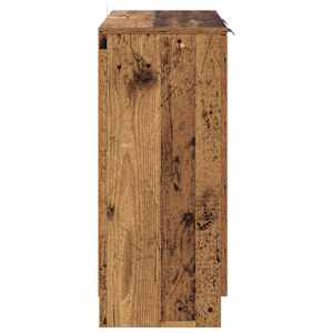 Konzole 2 pcs Staré dřevo 60 x 30 x 70 cm kompozitní dřevo - obrázek 8