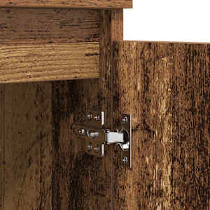 Konzole 2 pcs Staré dřevo 60 x 35 x 70 cm kompozitní dřevo - obrázek 10