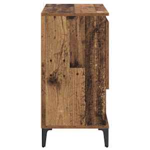 Konzole 2 pcs Staré dřevo 60 x 35 x 70 cm kompozitní dřevo - obrázek 8