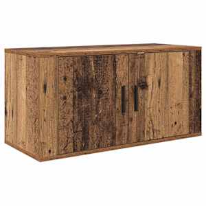 Nástěnný TV skříňový set 2 pcs Staré dřevo 80 x 34,5 x 40 cm - obrázek 5