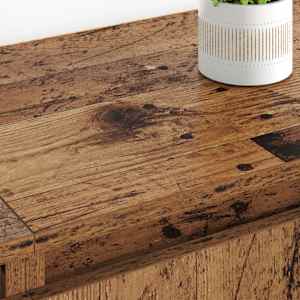 Konzole 2 pcs Staré dřevo 60 x 35 x 70 cm kompozitní dřevo - obrázek 4