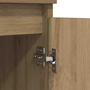 Konzole 2 pcs Artisanový dub 60 x 35 x 70 cm kompozitní dřevo - obrázek 12