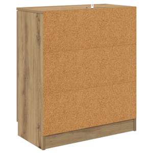 Konzole 2 pcs Artisanový dub 60 x 30 x 70 cm kompozitní dřevo - obrázek 9