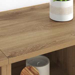 Konzole 2 pcs Artisanový dub 60 x 35 x 70 cm kompozitní dřevo - obrázek 4