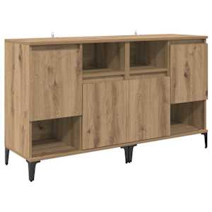 Konzole 2 pcs Artisanový dub 60 x 35 x 70 cm kompozitní dřevo - obrázek 5