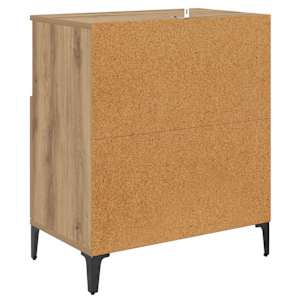 Konzole 2 pcs Artisanový dub 60 x 35 x 70 cm kompozitní dřevo - obrázek 9