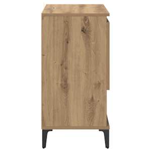 Konzole 2 pcs Artisanový dub 60 x 35 x 70 cm kompozitní dřevo - obrázek 8