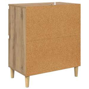 Konzole 2 pcs Artisanový dub 60 x 35 x 70 cm kompozitní dřevo - obrázek 9