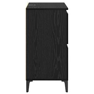 Konzole 2 pcs Černý dub 60 x 35 x 70 cm kompozitní dřevo - obrázek 8