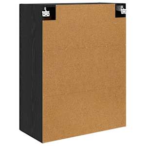 Nástěnná skříň Nástěnný 2 pcs Černý dub 69,5 x 34 x 90 cm - obrázek 9