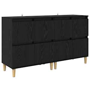 Konzole 2 pcs Černý dub 60 x 35 x 70 cm kompozitní dřevo - obrázek 5