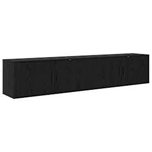 Nástěnný TV skříňový set 2 pcs Černý dub 100 x 34,5 x 40 cm - obrázek 7