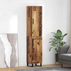 Visok predalnik Star les 34,5 x 34 x 180 cm Konstruiran les
