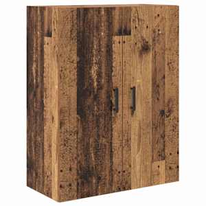 Vysoký bufet Staré dřevo 69,5 x 34 x 180 cm kompozitní dřevo - obrázek 7