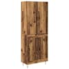 vidaXL K&otilde;rgushein 2 tk Vana puit 69,5 x 34 x 180 cm Tehispuit