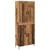 vidaXL K&otilde;rgushein 2 tk Vana puit 69,5 x 34 x 180 cm Tehispuit