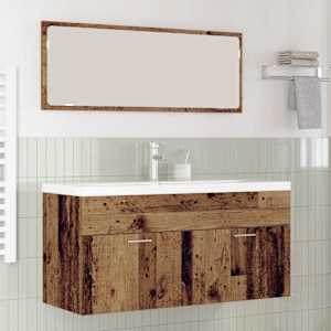 Koupelnová skříň Nástěnný Staré dřevo 100 x 38,5 x 46 cm - obrázek 1