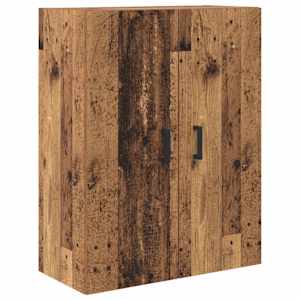 Vysoký bufet Staré dřevo 69,5 x 34 x 180 cm kompozitní dřevo - obrázek 7