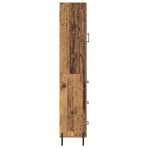 Vysoký bufet Staré dřevo 34,5 x 34 x 180 cm kompozitní dřevo - obrázek 9