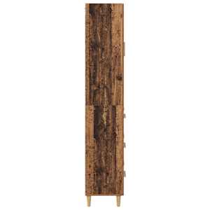 Vysoký bufet se zásuvkou Staré dřevo 69,5 x 34 x 180 cm - obrázek 9