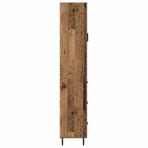 Vysoký bufet Staré dřevo 34,5 x 34 x 180 cm kompozitní dřevo - obrázek 9