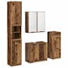 vidaXL Vannitoa m&ouml;&ouml;bleset 4 tk Vana puit 64,5 x 33,5 x 59 cm Tehispuit