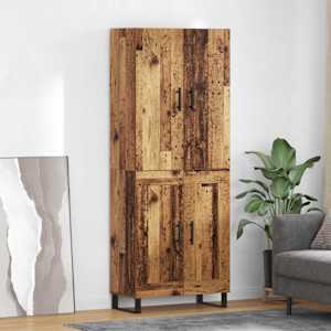 Visok predalnik 2 pcs Star les 69,5 x 34 x 180 cm
