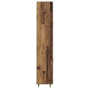 Vysoký bufet Staré dřevo 69,5 x 34 x 180 cm kompozitní dřevo - obrázek 9