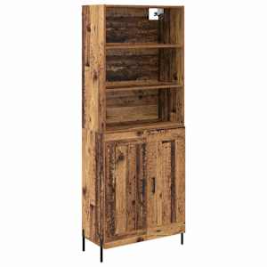 vidaXL K&otilde;rgushein Vana puit 69,5 x 32,5 x 180 cm Tehispuit